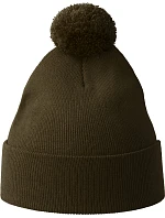 WindS Pletená čepice s bambulí olive model 22450559 - Atlantis Headwear