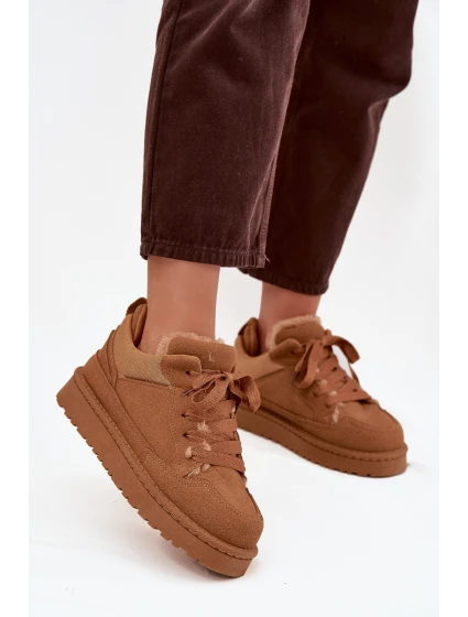 Dámské tenisky s podšívkou Camel model 21718502 - Boto