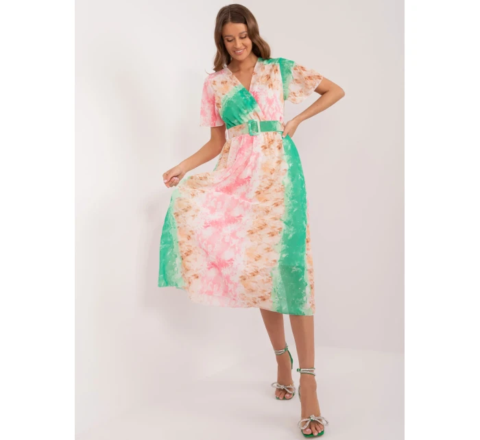 Šaty DHJ SK 15967 2.86 svetlo ružová