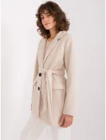 Kabát TW CZ BI 2022320.01X svetlo béžová