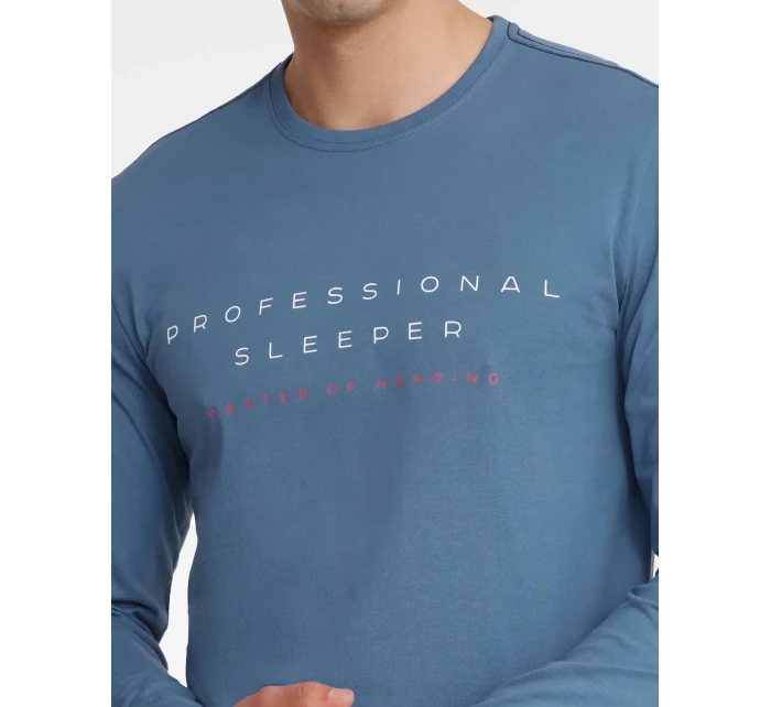 Pyžamo Insure 40963-55X Modrá a tmavo modrá - Henderson