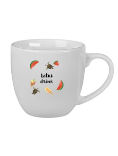 Personalizovaný keramický hrnek 400 ml s letním mixem 