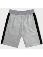 Svetlosivé pánske športové kraťasy (8K281-2)