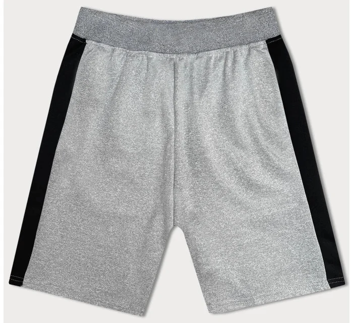 Svetlosivé pánske športové kraťasy (8K281-2)