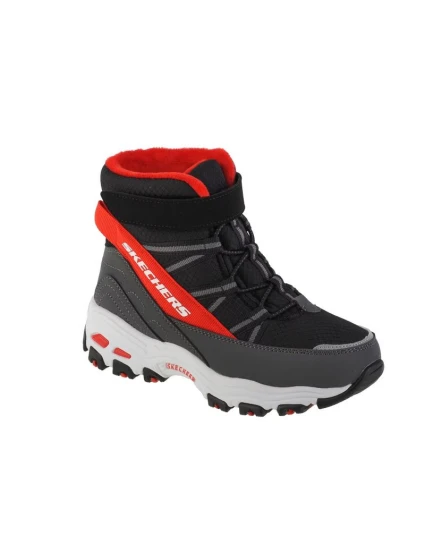 Skechers D Lites 660092L-BKRD Black 28