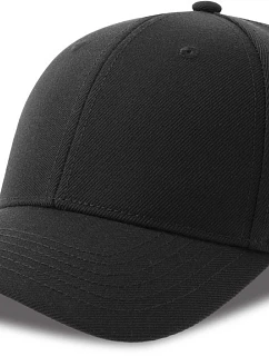 6 panelová baseballová kšiltovka black model 22450127 - Atlantis Headwear