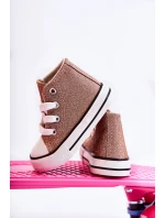 Dětské vysoké tenisky Růžové zlato model 21587252 - Boto