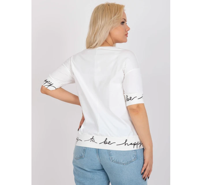 Bluzka RV BZ model 21127053 ecru - FPrice