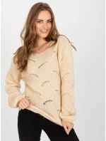 Sweter TW SW BI model 22003962 beżowy - FPrice