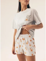 Dámske pyžamo Henderson 42684 Naranja w/r S-2XL Dámske pyžamo Henderson 42684 Naranja w/r S-2XL