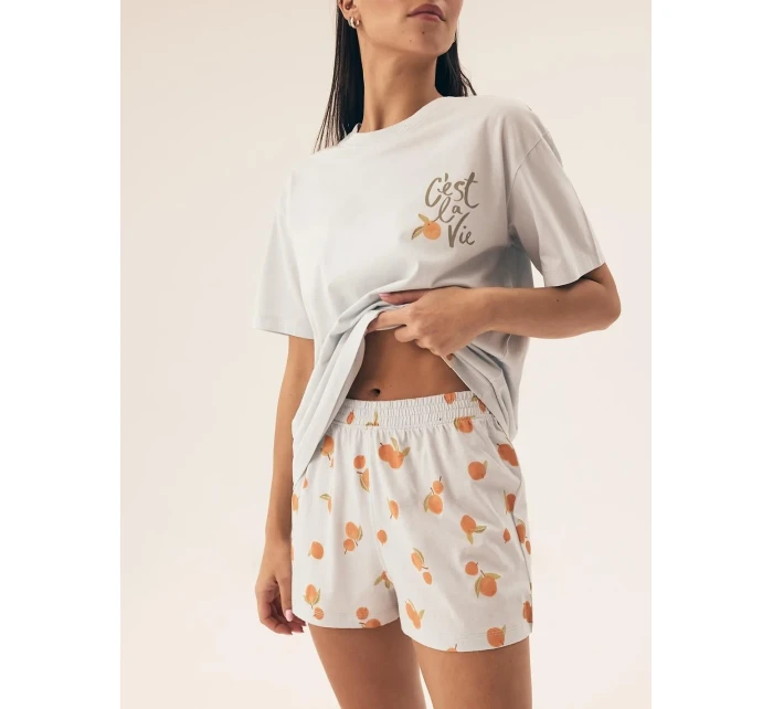 Dámske pyžamo Henderson 42684 Naranja w/r S-2XL Dámske pyžamo Henderson 42684 Naranja w/r S-2XL