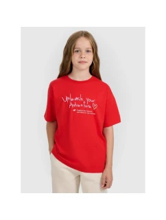 Dívčí tričko s potiskem model 21907074 - 4F