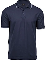 TJ Pánské elastické piqué polo 18. navy/white model 22497430 - Tee Jays TJ Pánské elastické piqué polo 18. navy/white model 22497430 - Tee Jays