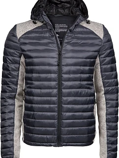 Tee Jays TJ 9610 Pánska outdoorová bunda Crossover 18.9610 space grey/grey melange