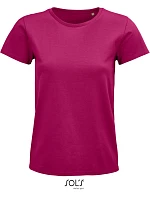 SOL'S Pioneer Women Dámské tričko z bio bavlny model 22522910 fuchsia