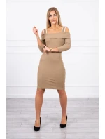 Ťavie šaty so širokými ramienkami Ťavie šaty so širokými ramienkami