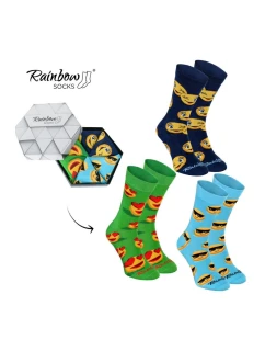 Duhové Ponožky   3 model 21606858 - ZOOKSY/RAINBOW SOCKS