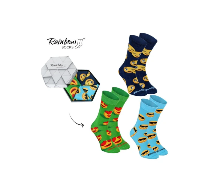 Duhové Ponožky   3 model 21606858 - ZOOKSY/RAINBOW SOCKS