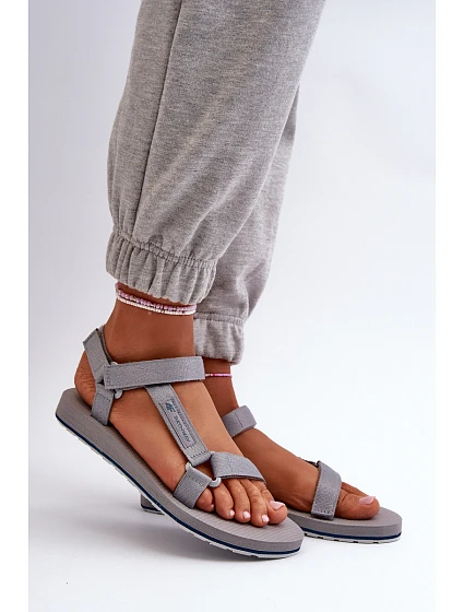 Dámské Sportovní Sandály model 21666222 Šedé - 4F