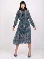 Šaty DHJ SK 15177 1.04P tmavo modrá Šaty DHJ SK 15177 1.04P tmavo modrá