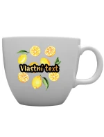 Personalizovaný MEGA XXL keramický hrnek 1000 ml k s ovocem a textem