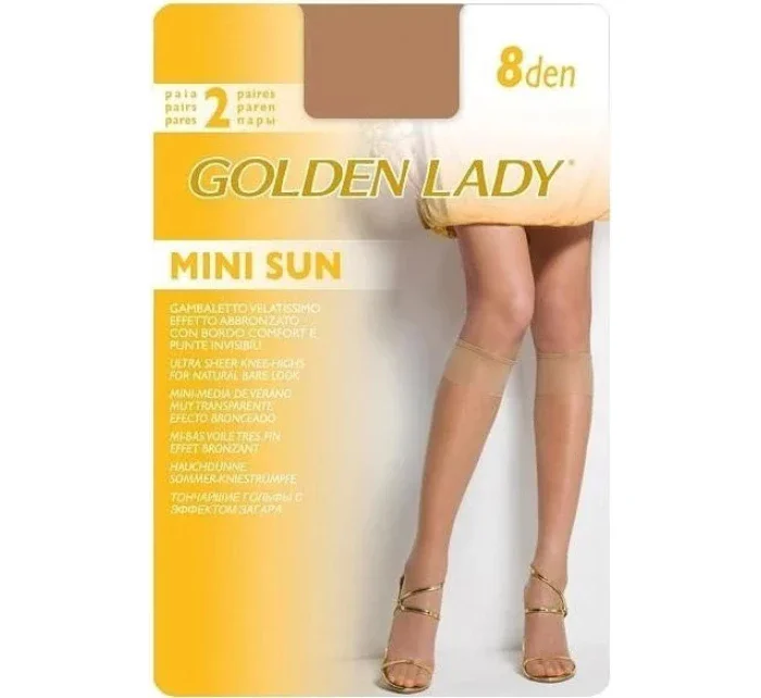 Podkolenky Mini Sun 8 den 2P - Golden Lady