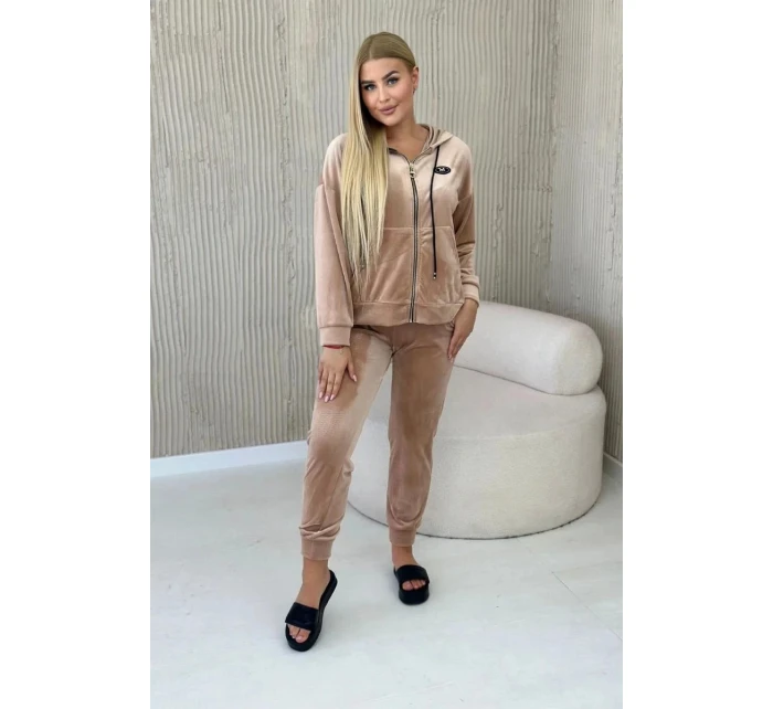 Dámský komplet model 20969711 Tmavě béžová - Kesi Dámský komplet model 20969711 Tmavě béžová - Kesi