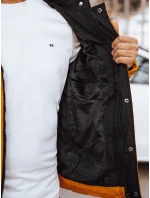 Pánská prošívaná zimní bunda žlutá Dstreet model 21971572 - FashionStreet