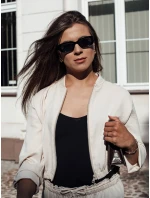 Dámská bunda bomber light beige Dstreet model 21978421 - FashionStreet