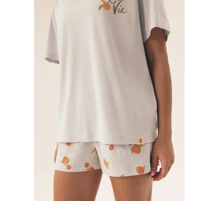 Dámske pyžamo Henderson 42684 Naranja w/r S-2XL Dámske pyžamo Henderson 42684 Naranja w/r S-2XL