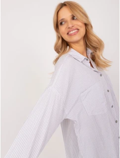 Košeľa BP KS 1012V 2.70 bielo-sivá