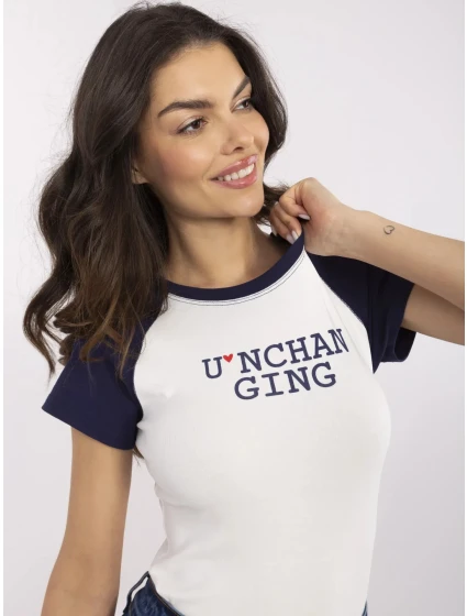 NM TS Tričko V7939.50 tmavomodrá a biela NM TS Tričko V7939.50 tmavomodrá a biela