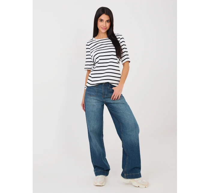 Tričko RV TS A1087.74 biele a čierne