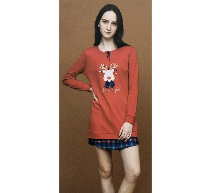 Dámská noční košile červená model 7936170 - NoiDiNotte