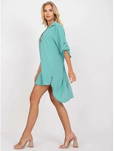 Dámske šaty voľného strihu DHJ SK V2209 Mint - FPrice