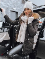 Dámská parka černá Dstreet model 21966198 - FashionStreet Dámská parka černá Dstreet model 21966198 - FashionStreet