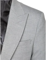 Pánské světle šedé sako Dstreet model 21977316 - FashionStreet