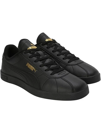 Puma Club II SL PUMA čierna – PUMA zlatá (39744501) Puma Club II SL PUMA čierna – PUMA zlatá (39744501)