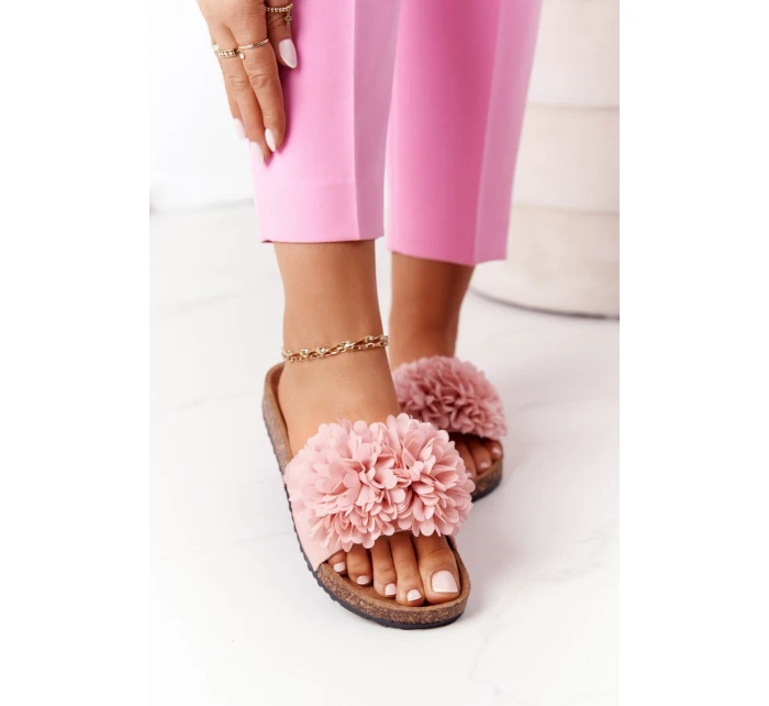 Nazouváky Na Korkové Podrážce Růžové model 21554725 - EVENTO