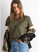 Tričko RV TS model 14824792 khaki - FPrice Tričko RV TS model 14824792 khaki - FPrice