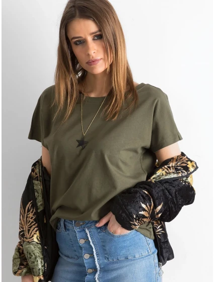 Tričko RV TS model 14824792 khaki - FPrice