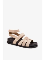 Sandále model 213914 Krok vo veľkom štýle