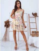 ecru květinové šaty od Dstreet model 21962818 - FashionStreet