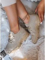 Dámské tenisky khaki barvy Dstreet model 21970150 - FashionStreet Dámské tenisky khaki barvy Dstreet model 21970150 - FashionStreet