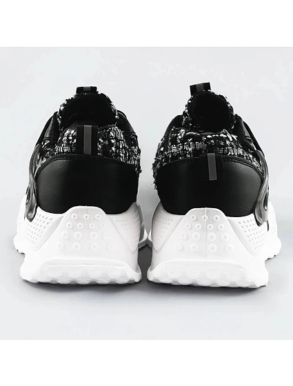 Černé dámské sportovní boty model 17258781 - C'M Paris