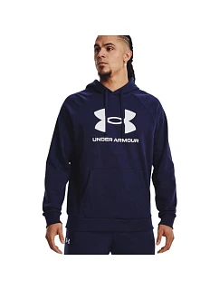 Pánská mikina Rival Fleece Logo tmavě modrá, 410 L model 22306466 - Under Armour