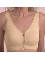 Lynn chirurgická podprsenka tvarovaná, predné zapínanie 5768X púšť - Anita Care