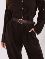 IT nohavice SP 258009.83 tmavohnedé