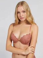 Podprsenka s kosticou O0BC02PZ01C - wapkou - Škoricová - Guess