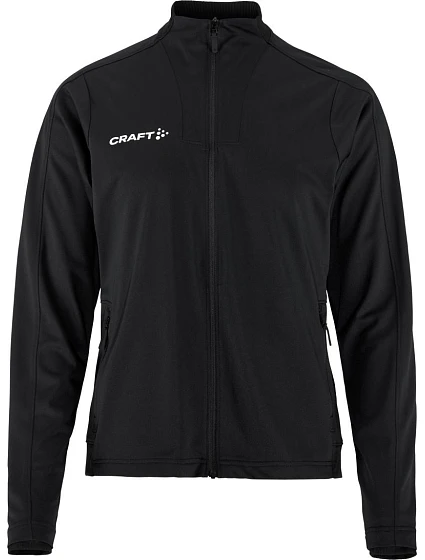 Craft Teamwear Evolve 2.0 Full Zip Jacket W Dámska tréningová bunda 82.4760 čierna Craft Teamwear Evolve 2.0 Full Zip Jacket W Dámska tréningová bunda 82.4760 čierna